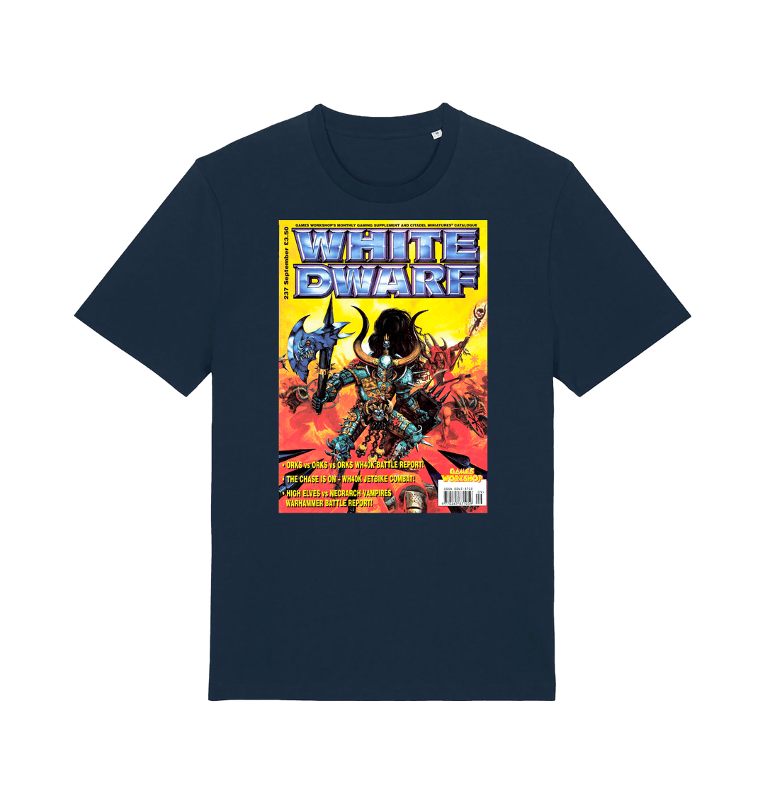 French Navy Printed T-shirt Front